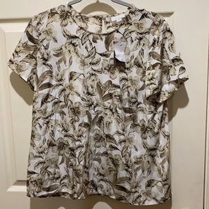 J. Jill Floral Blouse